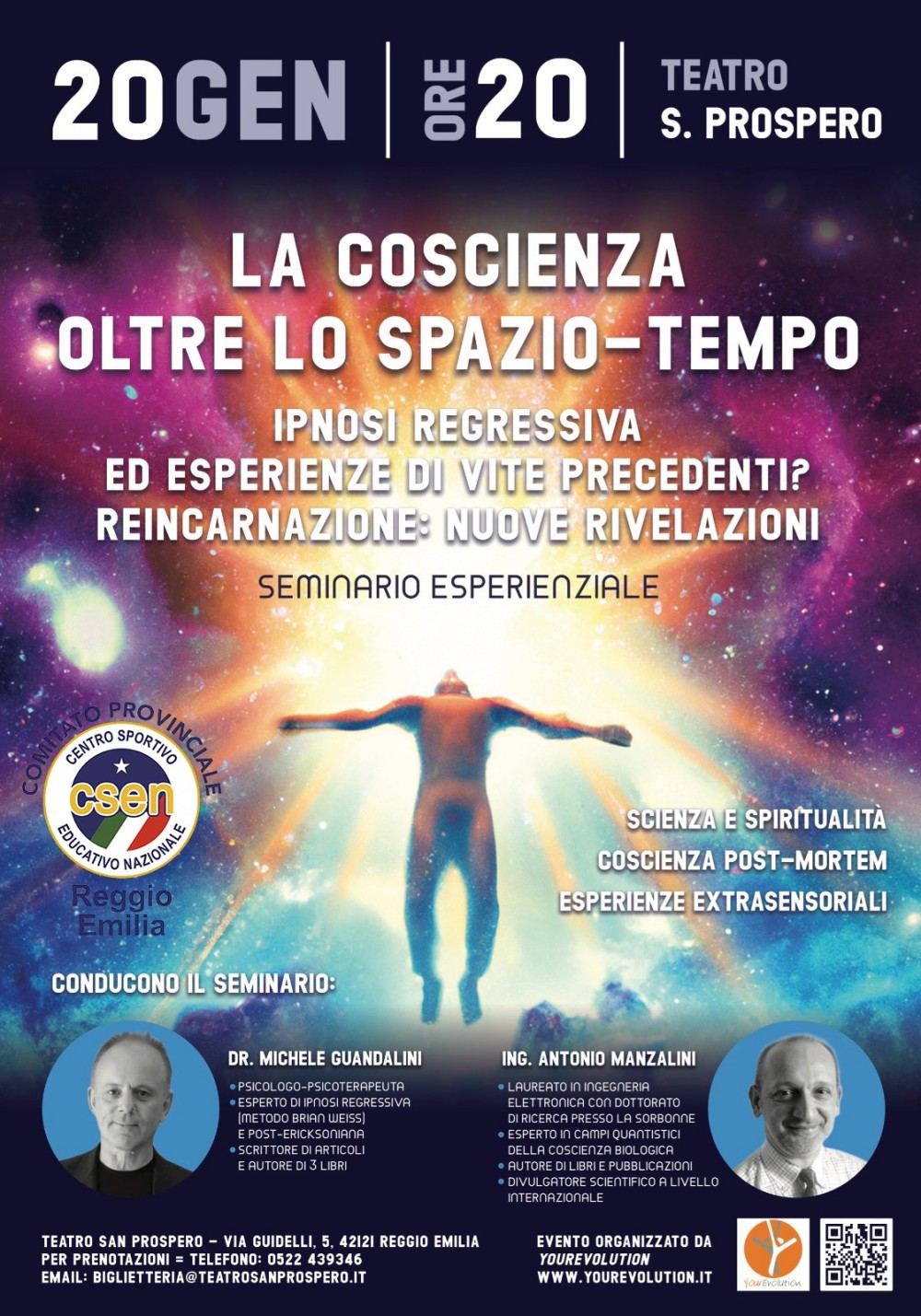 La coscienza oltre lo spazio-tempo