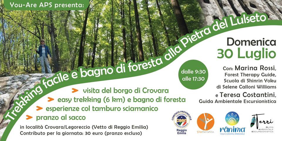 La Pietra del Lulseto - Trekking facile e bagno di foresta